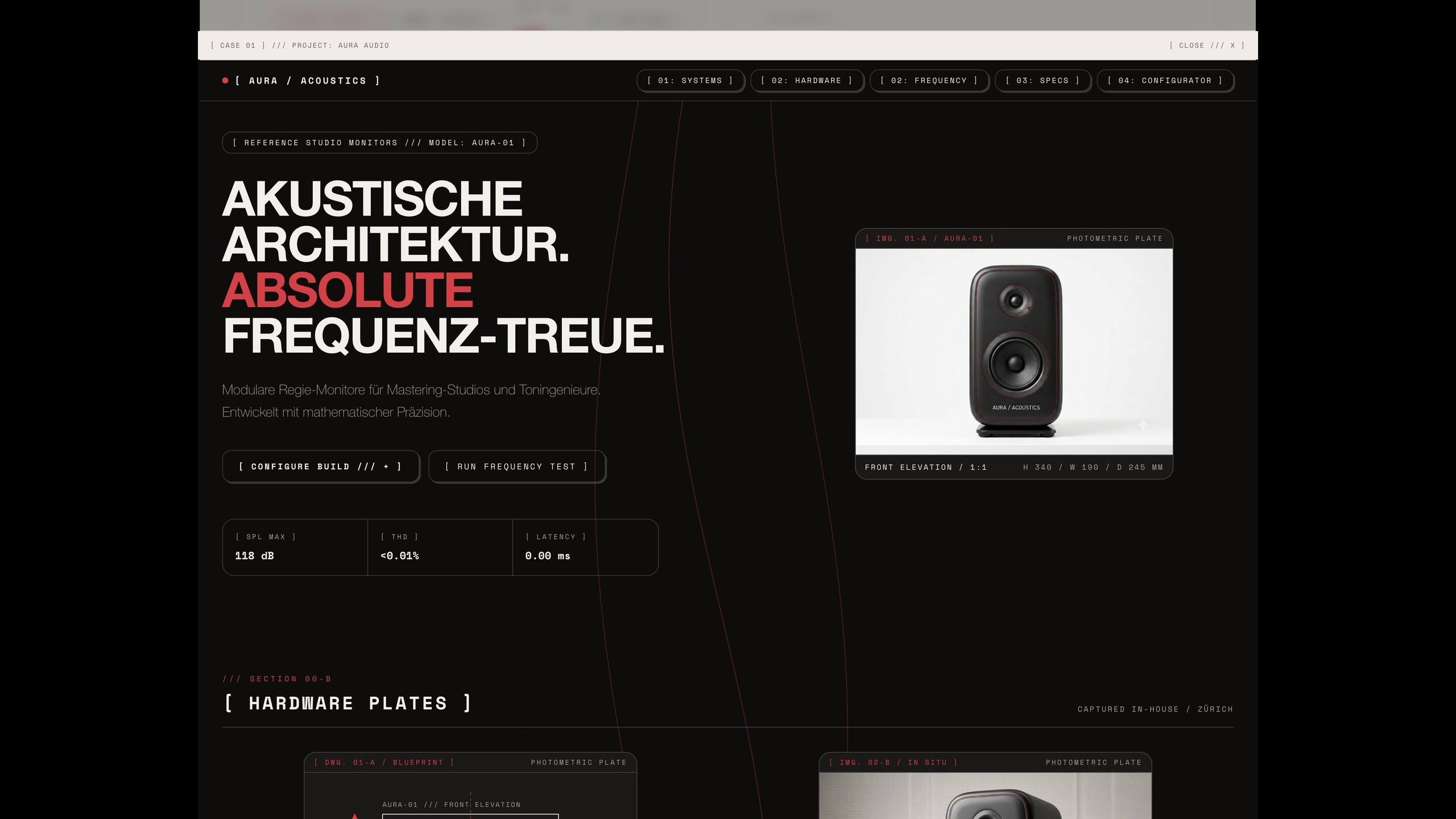 PROJECT: AURA AUDIO – preview